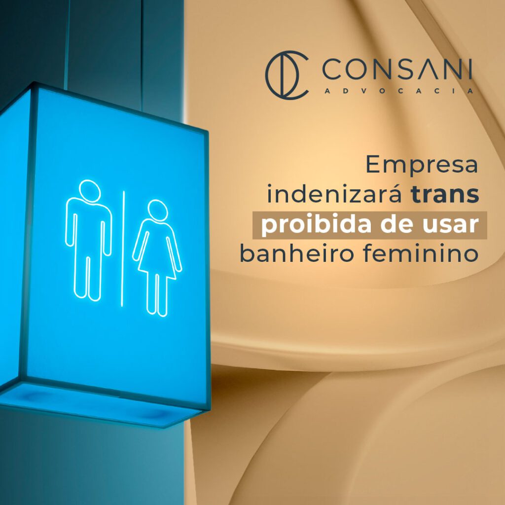 Empresa indenizará trans proibida de usar banheiro feminino