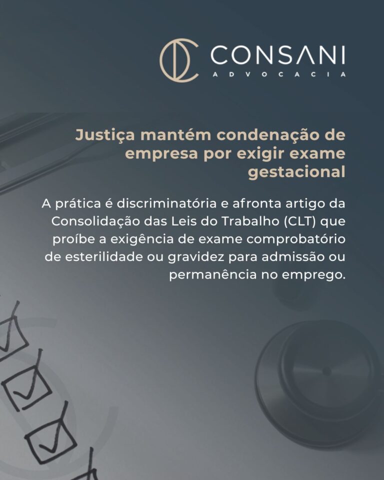 Justiça mantém condenação de empresa de cruzeiros por exigir exame gestacional